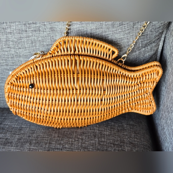 Tommy Bahama | Fish Woven Bag 🌴 - Picture 2 of 13